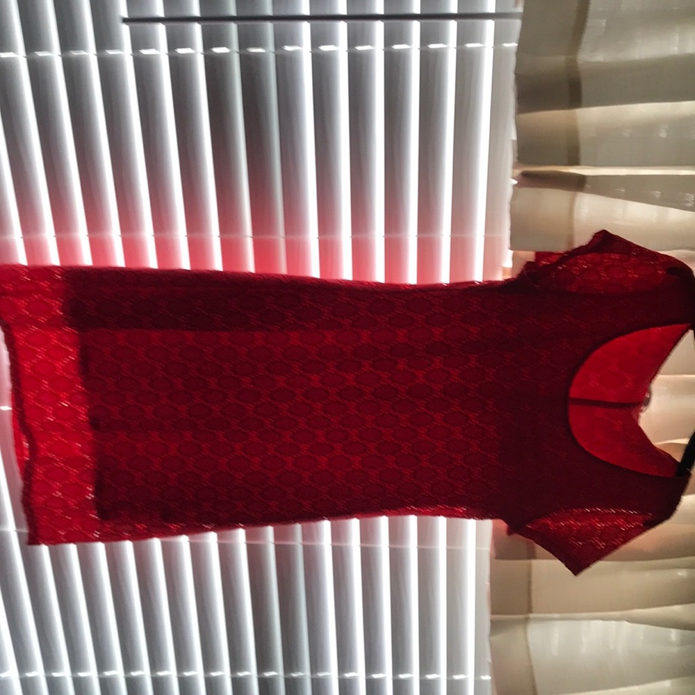 Coral dress